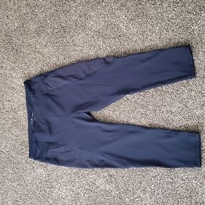 Ruby Ribbon workout capris, large, navy
